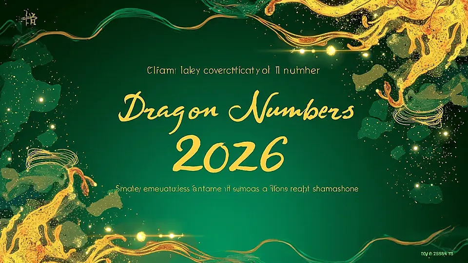 เบอร์มังกร ความหมายและวิธีเสริมโชคลาภด้วยศาสตร์ตัวเลข 2569